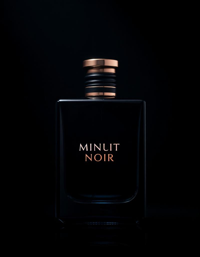 Minuit Noir perfume bottle